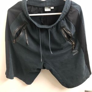 2 pairs of Athletic shorts Puma & Under Armour